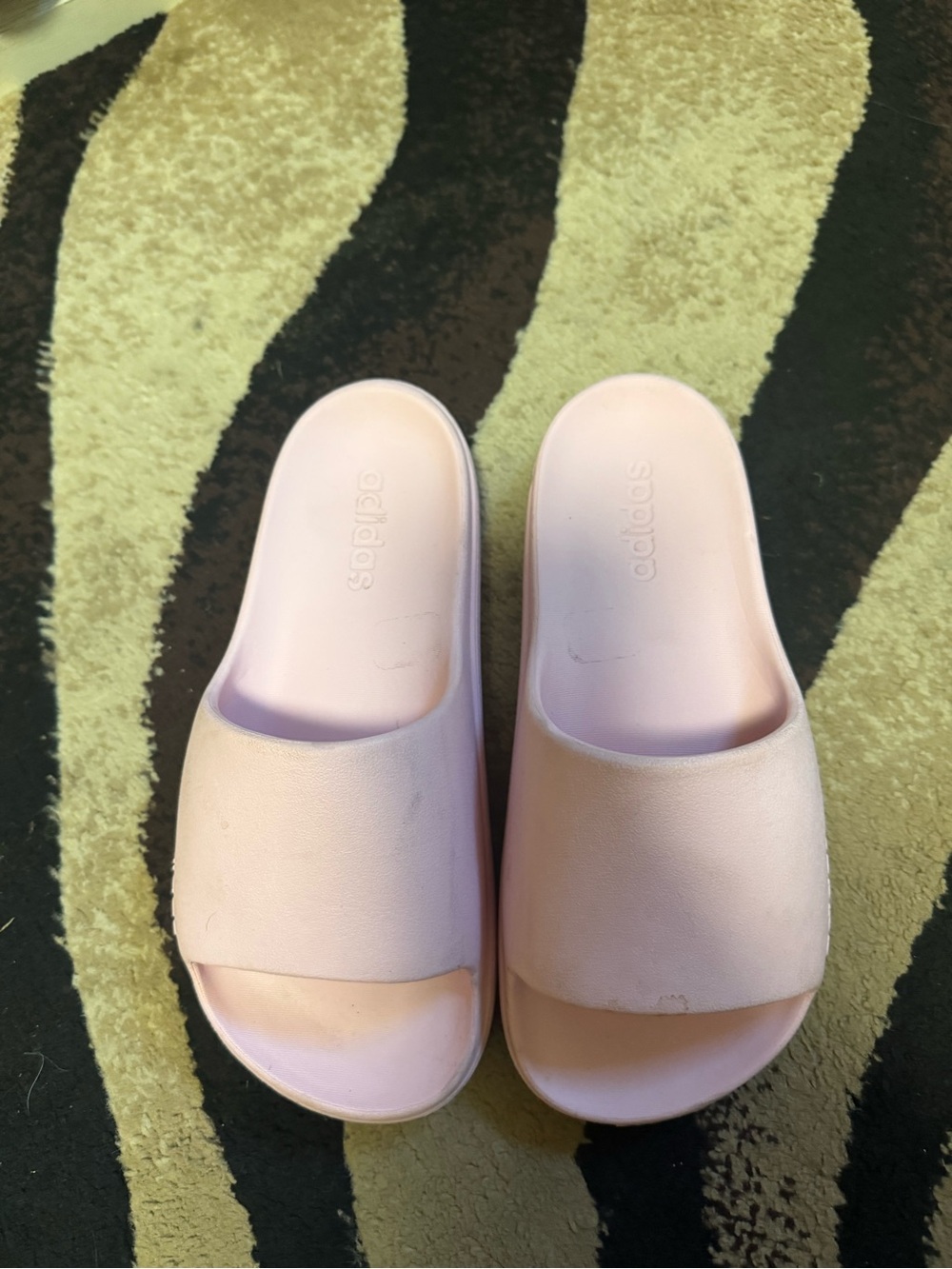 Adidas Women’s Pink Slide Sandals
